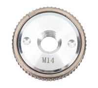 Angle Grinder Quick Release Self Locking Flange Nut Silver Gear Model for Cutting Discs Sanding Wheels