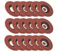 Angle Grinder Sanding Discs 1/5 pcs 4.5 Inch Flap Discs - 40 60 80 120 Grit Grinding 1/2 Assorted Sanding Wheels(120Grits 5pcs)