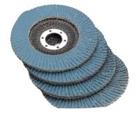 Angle Grinder Sanding Discs 125mm 5" Angle Grinder Sanding Disc Metal Plastic Wood Abrasive Tool 40/60/80/120 Grit Grinding Wheels Flap(5pcs grit 60)