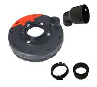 Angle Grinder Shroud Dust Collection Cover, Vacuum Connection Grinding Dust Shroud for Angle Grinders Control Cleaner