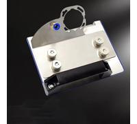 Angle Grinder Stainless for 100mm Angle Grinders 45° Tile Chamfer Clamping Fixture Having Stand Steel Construction Secure Cutting Porcelain Adjustment for Stone Ceramic Plus Precise Tiles