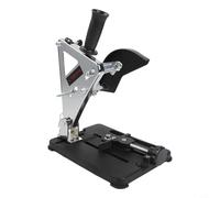 Angle Grinder Stand Holder for 100-125mm & 150mm Angle Grinders - Adjustable Cutter Support with Cast Iron Base, 33.5 × 25 × 20 cm,