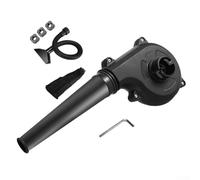 Angle Grinder to Blower Conversion Bracket for 100/115/125 Models, Dust Blowing Tool for Cleaning Bedding Carpets Furniture, 2-in-1 Air Bl(C)