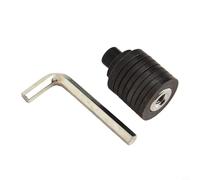 Angle Grinder to Slotting Machine Adapter Kit with 7 High-Carbon Steel Shims, M10 Thread Interface for Quick-Release Cutting Disc Installation