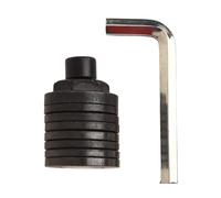 Angle Grinder to Slotting Machine Adapter Kit with 7 Shims, High Carbon Steel, M10 Thread Interface, Quick-Release Design, for Grooving Conversion