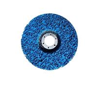 Angle Grinder Wire Brush 1PC Coral Disc Poly Strip Abrasive Wheel Paint Clean Grinding Wheels for Angle Grinder(Blue)