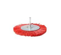 Angle Grinder Wire Brush Nylon Flat Brush Abrasive Wire Wheel Rotary Tool Polishing Deburring Brushes 50/75/100mm 6mm Shank(100mm)