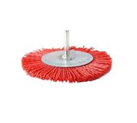 Angle Grinder Wire Brush Nylon Flat Brush Abrasive Wire Wheel Rotary Tool Polishing Deburring Brushes 50/75/100mm 6mm Shank(75mm)
