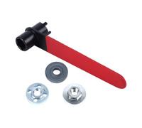 Angle Grinder Wrench | Heavy Duty Non Slip 4 Claw Double Head Spanners | | Spanner Wrench for Metalworking Construction Workshop Daily Maintenance Cutting Adjustable Pin Wrench Heavy Duty Double Head