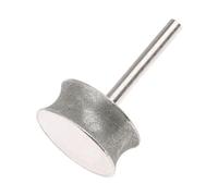 Angle Grinders Grinding Wheel, 6mm Shank Dry Wet Grinding Wheel Bullnose Diamond Concave Abrasive Wheel for Stone Ceramic Glass, Rough Sand, 15mm