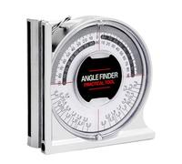 Angle Inclinometer | Woodworking Magnetic Angle Protractor | Incline Finding Gauge Precision Alignment Inclinometer for Home Improvement Engineering Construction Carpentry Furniture