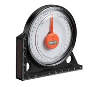 Angle Level Finder Magnetic Clinometer Gauge High 0-90 Degree with Bubble for Bricklayer Carpenter Metal Working Tool