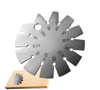 Angle | Measuring Tool 15 - 120 Degrees, Sharpening Gauge, for Woodworking, Cutter, Cutting Tools, Chisel, Planer, Sharpening Edges