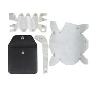 Angle Measuring Tool, 3 Pieces Precision Grip Grip Sharpening Gauge for DIY Home Interior Construction Projects and Renovation