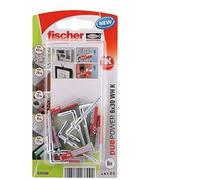 Angle Nails Fischer Duopower 535000 Studs Ø 6 X 30 Mm 6 Units NEW