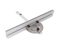 Angle Protractor Angle Finder Ruler, Aluminum Alloy Rotary Angle Measuring Tool with Backstop, High Accuracy Engraved Scale for Woodworking Carpentry and Engineering