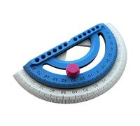 Angle Protractor, Ergonomic Design, 15cm, Multi Function Measuring Protractor, Geometry Tool, Clear Scale Line, For Woodworking, Drawing, Engineering