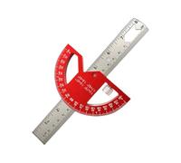 Angle Ruler | Aluminum Alloy Measuring Tool | Protractor for Woodworking,for Carpenters Architects Students Engineers School