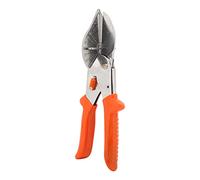 Angle Scissors 45 to 135 Degree Adjustable Heavy Duty Multi Functional PVC Pipe Wire Cutter Shear for DIY Home Improvement Projects Orange 3.9 Inch Blade