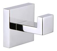 Angle Simple GD3208 Bathroom Wall Mount Single Coat and Robe Hook, Polished Stainless Steel
