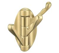 Angle Simple Towel Hook Brushed Gold, Metal Folding Swivel Towel Holder, Bathroom Robe Clothes Coat Hook, Home RV Organizer, Wall Mount