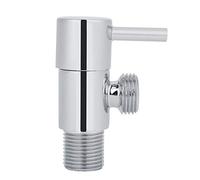 Angle Stop Valve G1/2 Inch Thread Water Shut Off Valve Brass Water Control Faucet Tap for Bathroom Sink Shower