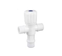 Angle Stop Valve, Plastic Angle Valve Faucet Water Stop Washing Machine Toilet(Typee3 Way)