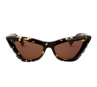 Angle Sunglasses - female - Bottega Veneta - Sunglasses - Brown - 53 MM - Accessories 53 MM