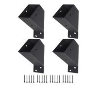 Angle Support Pergola Kit | Pergola Brackets 45 Degree Support Bracket,2x4 Inches Heavy Duty Connector Brace with Screws for Wood Post