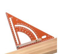 Angle Tool - Aluminium Alloy Ergonomic Carpenter's Triangle Scale - Precision Triangle Measure Woodworks - for Professionals DIY Users Craftsmen