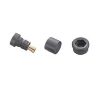 Angle Valve Brass Angle Valve Inlet Bathroom Outlet G1/2 Wash Basin Sink Diverter Kitchen Water Stop Faucets for Warmer System(Grey Nozzle)
