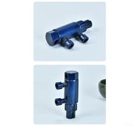 Angle Valve Broken Metal Extractor Gadget for 20Mm 25Mm Thread Plus Screws Wire Reverse Home Tap Plus Die Remover for Plumbing Repairs and Maintenance in Pipes Plus Garden Workshop（Blue）