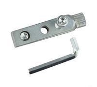 Angle Valve Broken Wire Extractor Tool for 20MM 25MM Faucet Tap Reverse Thread Broken Pipe Screw Removal Plumbing Hand Tool Metal Construction(C)