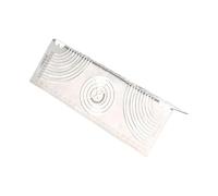 Anglearc Marking Ruler Precision Angle and Arc Marking Tool Stainless Steel Right Angle Parallel Ruler Construction Ruler 90 Degree Multifunction Folding Ruler
