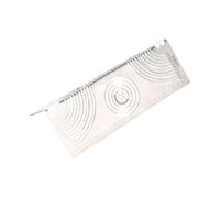 Anglearc Marking Ruler - Precision Marking Marking Adjustable Angle Ruler | High Performance Metal Ruler, Scriber Right Angle Construction Tool, Comfortable Multifunctional
