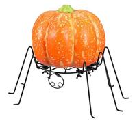 Anglechic Pumpkin Holders Display Stand Spider Pumpkin Holder Stand Metal Pumpkin Display Holder Halloween Decoration for Autumn Fall Thanksgiving Harvest Home Decor