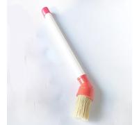 Angled Applicator Brush for Tire Changer Lube, Plastic Paste Application Tool with Slanted Head to Fit Bead and Rim, Compatible with