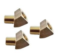 Angled Brass NPT Elbow Connector, 1/4 ' ', 1/4''