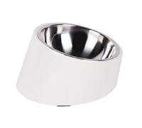 Angled Cat Food Bowl, Anti Vomiting Cat Bowl | Non Slip Slanted Cat Bowl | Detachable and Tilted Stainless Steel Cat Food Bowls Spill Proof