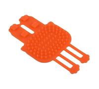 Angled Cat Scratcher - Wall Cat Massage Brush, Silicone Combs with Adjustable Strap - Angled Massage Cat Brush Safe Solution for Cats