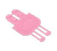 Angled Cat Scratching Post - Cat Massage Brush on the Wall, Silicone Combs with Adjustable Strap - Corner Massage Brush for Cats Safe Solution for Cats