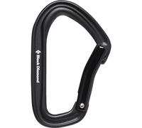 Angled climbing carabiner Black Diamond Hotforge Black One size