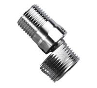 Angled Curved Base - Shower Head Swivel Adapter | Adjustable Shower Tap Angle Adapter, Adjustable Bent, Angled Tap Base, Robust Shower Component Lightweight
