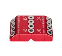 Angled Drill Guide 30 45 90 Degree Drill Jigs for Straight Holes Drill Jigs for Angled Holes Portable Drill Guide for Wood