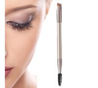 Angled Eyebrow Brush, Lash, Heavy Ended Eyebrow Brush and Spoolie Eyebrow Styling Kit for Women | Double Ended Eyeliner Brush Angle Brow Brush for Gel, Liquid, Lash, Eyebrow, Makeup Tools