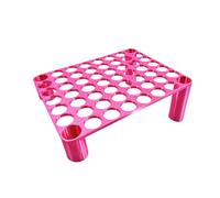 Angled Gem Painting Organizer with 56 Individual Slots - Tiered Bead Storage Case for Diamond Art & Jewelry Making, Dustproof Craft Tool Holder | Space-Saving Workplace Storage for Makers