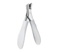 Angled Head Toe Nails Clippers for Thick Nails Heavy Duty Ingrown Toenail Clippers with Wide Jaw Opening Nails Clippers Ergonomic Long Handle Clippers