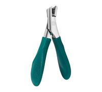 Angled Head Toe Nails Clippers for Thick Nails Heavy Duty Ingrown Toenail Clippers with Wide Jaw Opening Nails Clippers Ergonomic Long Handle Clippers