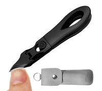 Angled Nail Clippers for Feet | Eagle Beak Beveled Toe Nail Clippers | Anti Splatter for Onycocryptosis Adults Older Men Women Athletes Manicure Pedicure Daily