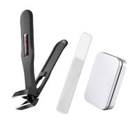 Angled Nail Clippers for Thick Nails of The Elderly, Suitable for The Elderly and Men, Wide Jaws, Stainless Steel Nail Clippers and Trimmers, Easy to Trim